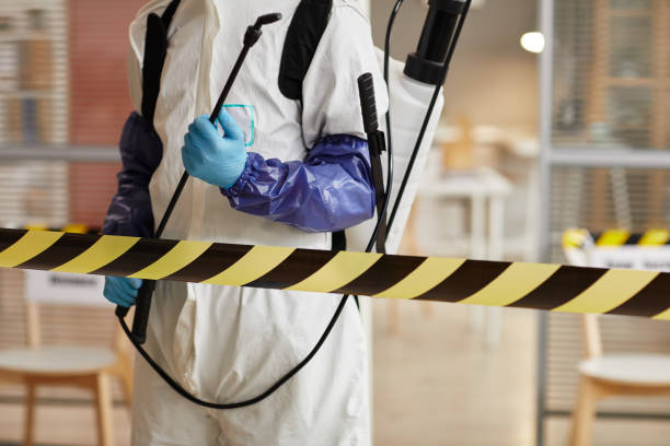 Professional Biohazard Cleanup technician working in District Heights, MD